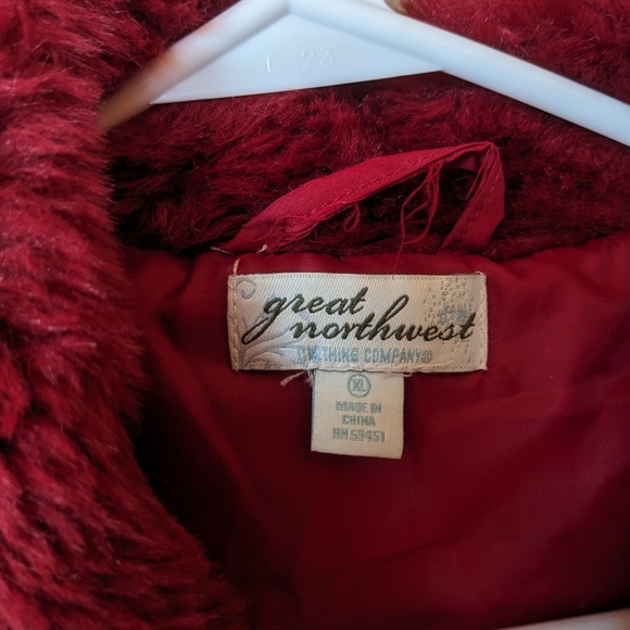 Puffer Vest Red - Picture 6 of 7